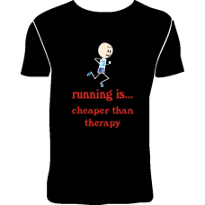 Running is cheaper than therapy!